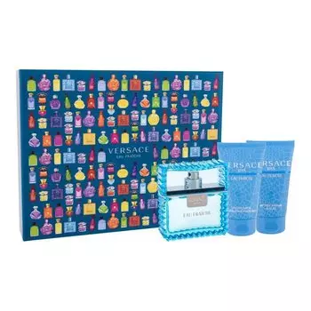 Versace, Man Eau Fraiche, набор косметики, 3 шт