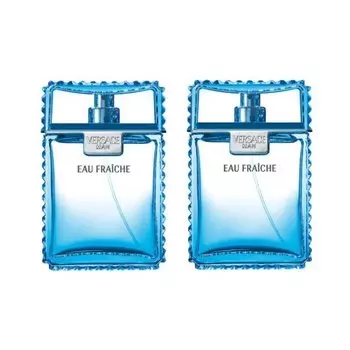Versace Man, Eau Fraiche, туалетная вода-спрей, 2x30 мл