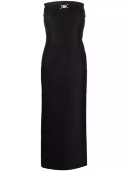 Versace Medusa '95 maxi dress, черный