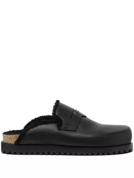 Versace мюли с декором Medusa, черный