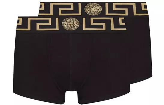 Мужские трусы Versace 2 шт, черный