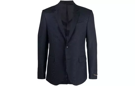VERSACE Мужской деловой пиджак FANSIZHE, синий