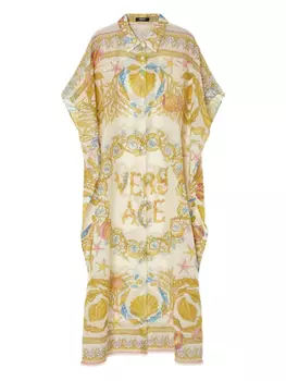 Versace накидка Underwater Barocco, золотой