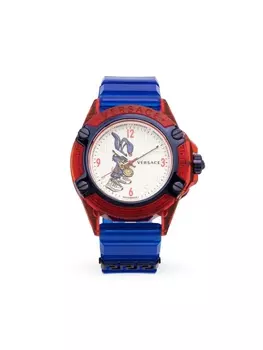 Versace наручные часы Icon Active Indiglo 42 мм, белый