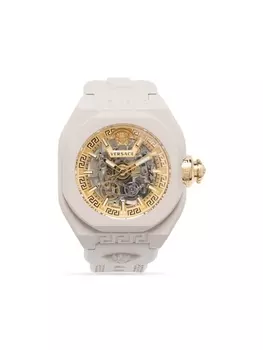 Versace наручные часы V-Legend Skeleton 42 мм, золотистый