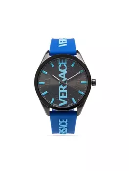 Versace наручные часы V-Vertical 42 мм, черный