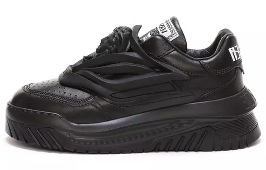 VERSACE Odissea Caged Rubber Medusa Black