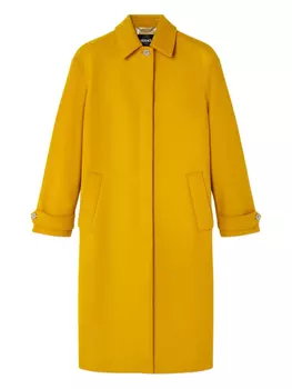 Versace пальто с декором Medusa, желтый