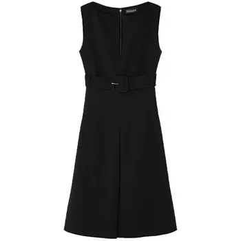 VERSACE Платье без рукавов FANSIZHE женское черное