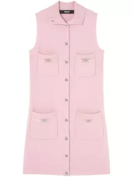 Versace платье Medusa '95 без рукавов, розовый
