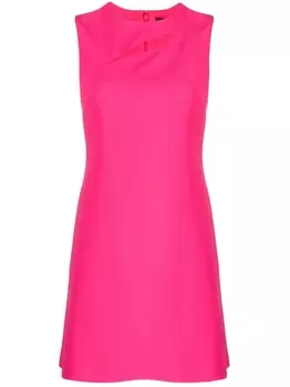 Versace платье мини без рукавов, розовый