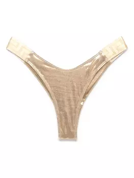 Versace плавки бикини Greca, золотой