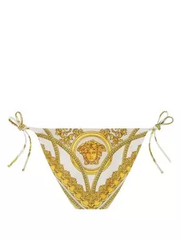 Versace плавки бикини La Coupe des Dieux, белый