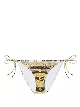 Versace плавки бикини Wild Barocco, черный