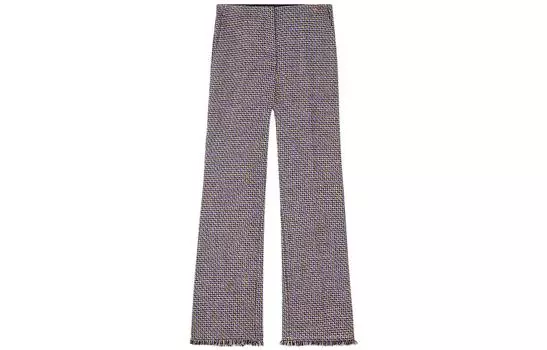 VERSACE Повседневные брюки женские светло-фиолетовые