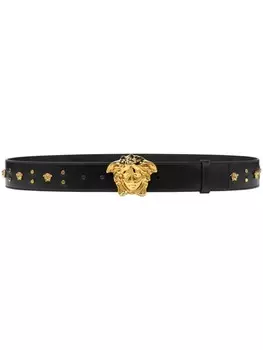 Versace ремень La Medusa, черный