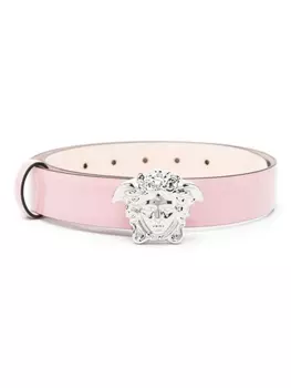Versace ремень с пряжкой Medusa, розовый