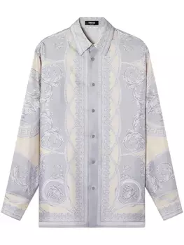Versace рубашка La Coupe des Dieux, нейтральный