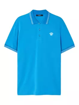 Versace рубашка поло Medusa, синий