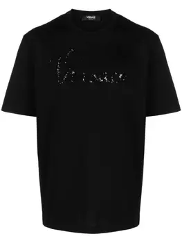 Versace рубашка поло Versace Nautical, черный