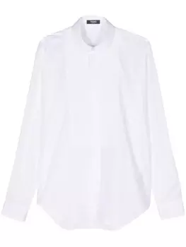 Versace рубашка со вставками, белый