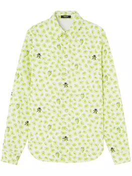 Versace рубашка Strawberry Garden, белый