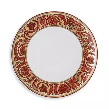 Versace Салатная тарелка Medusa Garland, красный