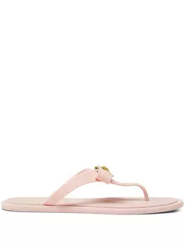 Versace сандалии Gianni Ribbon, розовый