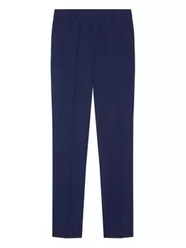 Versace шерстяные брюки, синий