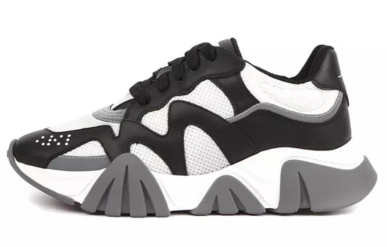 VERSACE Squalo White Black Mesh