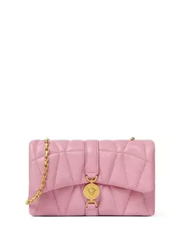 Versace стеганая мини-сумка Kleio, розовый