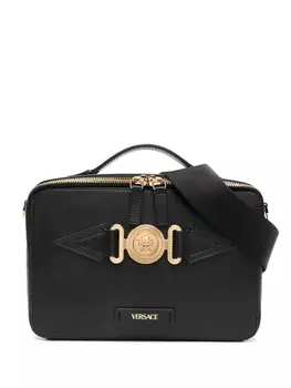 Versace сумка-мессенджер Medusa Biggie, черный