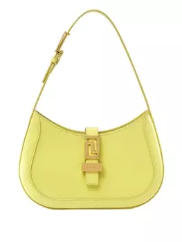 Versace сумка на плечо с декором Greca, желтый
