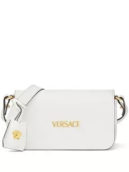 Versace сумка на плечо с логотипом, белый
