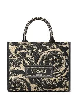 Versace сумка-шоппер Barocco Athena, черный