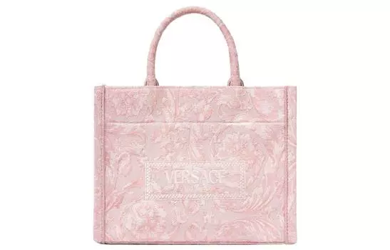 VERSACE Сумка-шоппер FANSIZHE Barocco Canvas Tote Bag, сумка для покупок, маленькая женская розовая сумка