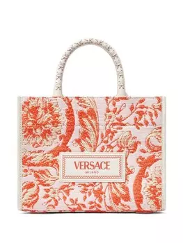 Versace сумка-тоут Barocco Athena, оранжевый