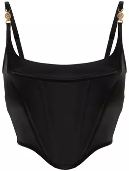 Versace топ-корсет Medusa '95, черный