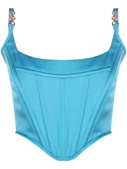 Versace топ-корсет Medusa '95, синий