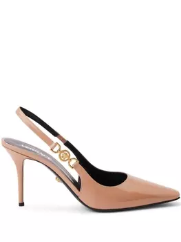 Versace туфли Medusa '95 85, нейтральный цвет