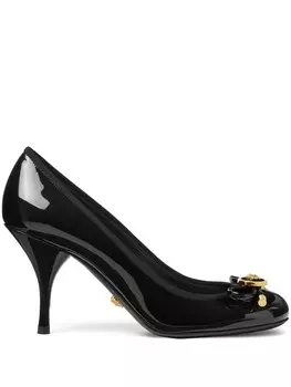 Versace туфли Opera Bow 85, черный