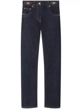 Versace укороченные джинсы Medusa ?95, синий