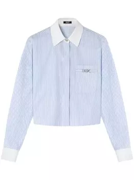 Versace укороченный топ Medusa '95, синий