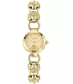 Versace Versus Versace Женские аналоговые золотые часы Broadwood Petite с браслетом из нержавеющей стали, золотой