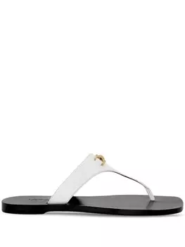 Versace вьетнамки с декором Medusa, белый