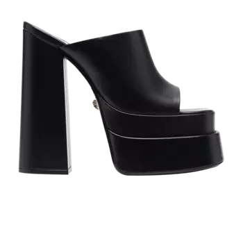 Versace Wmns Мюли на платформе T.155 Vitellino, черный