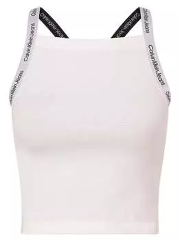 Вершина Calvin Klein Jeans, белый