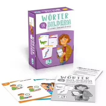 Вертер в Бильдерне. Карточки с языковыми играми для изучения немецкого языка Eli