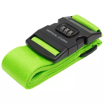 Vertical Studio Ремень для чемодана 200см зеленый