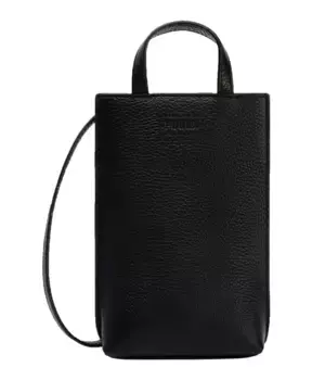 Вертикальная сумка через плечо в неповторимом стиле Furla, черный